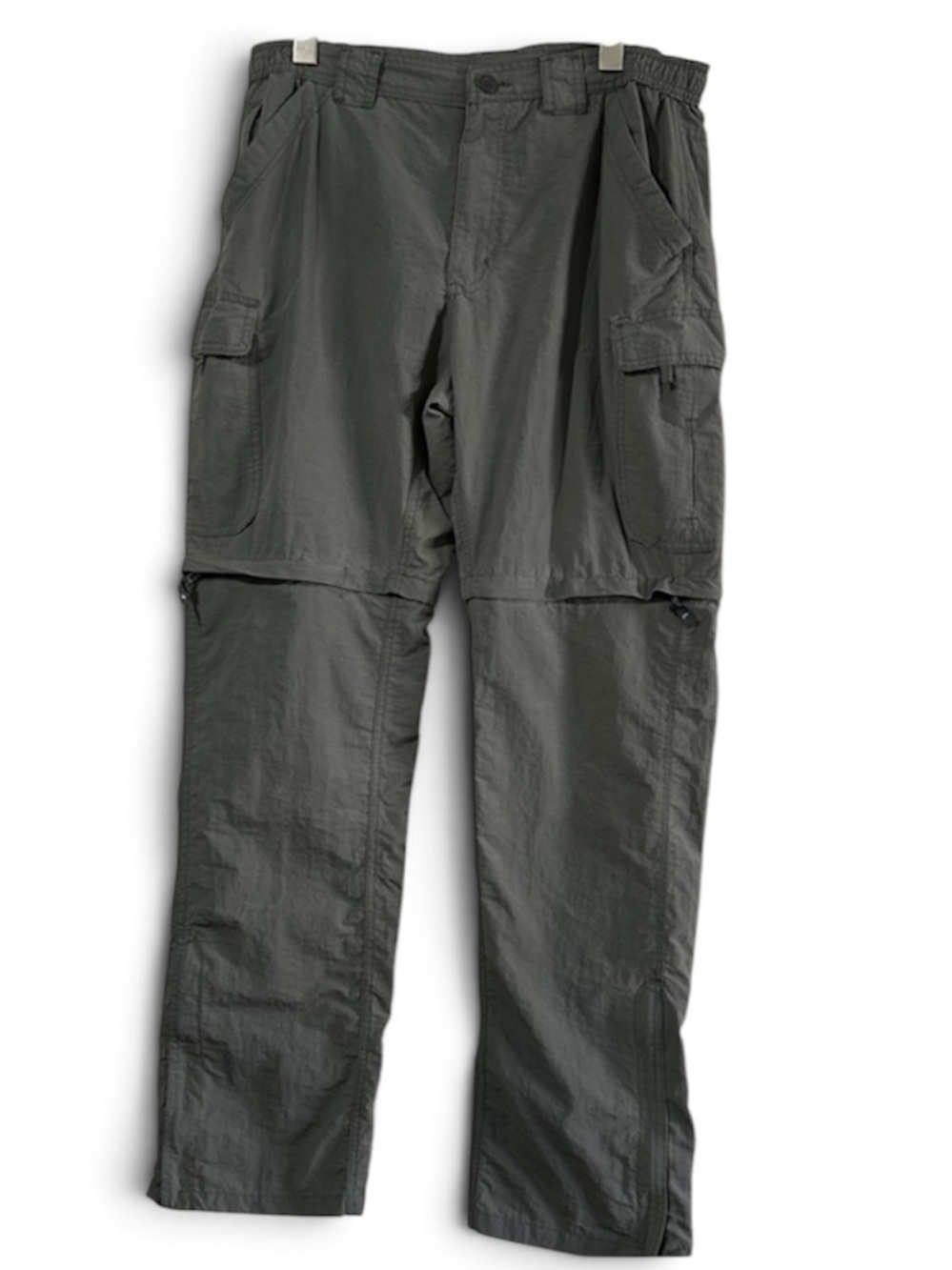 Rugged Exposure Men’s Gray ConvertibleWater-repellent Cargo Pants